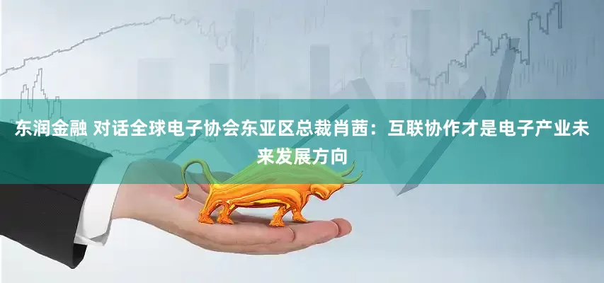 东润金融 对话全球电子协会东亚区总裁肖茜：互联协作才是电子产业未来发展方向